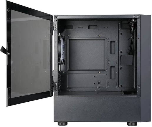 CiT Slammer Mid Tower Gaming Case - Black 