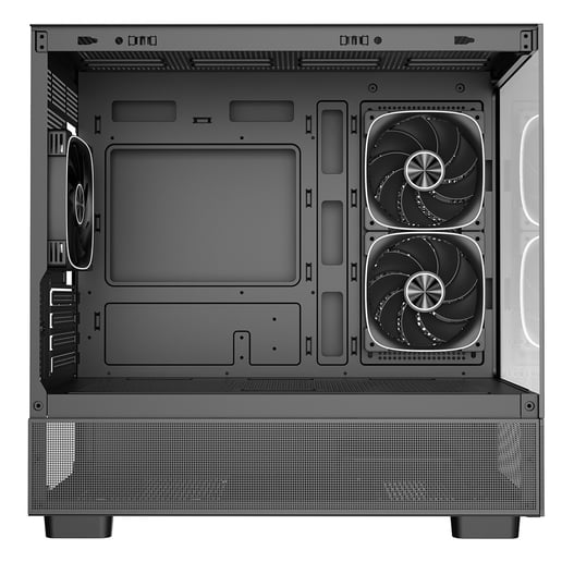 CiT Solar Mid Tower Gaming Case - Black 