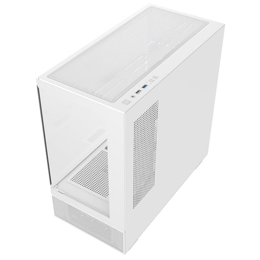 CiT Solar Mid Tower Gaming Case - White 