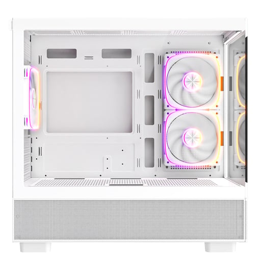 CiT Solar Mid Tower Gaming Case - White 