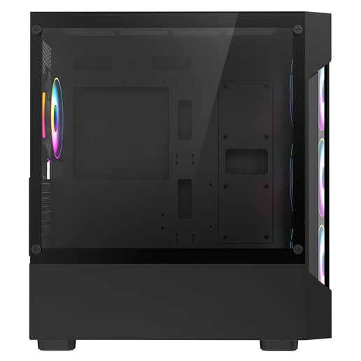 CiT Tornado Mid Tower Gaming Case - Black 