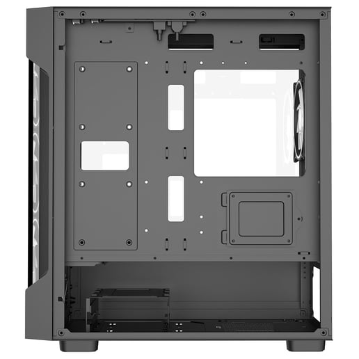 CiT Tornado Mid Tower Gaming Case - Black 