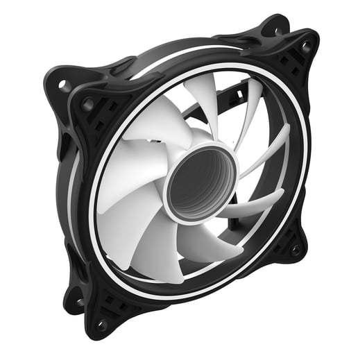 CiT Tornado Infinity 120mm ARGB PWM Case Fan in Black