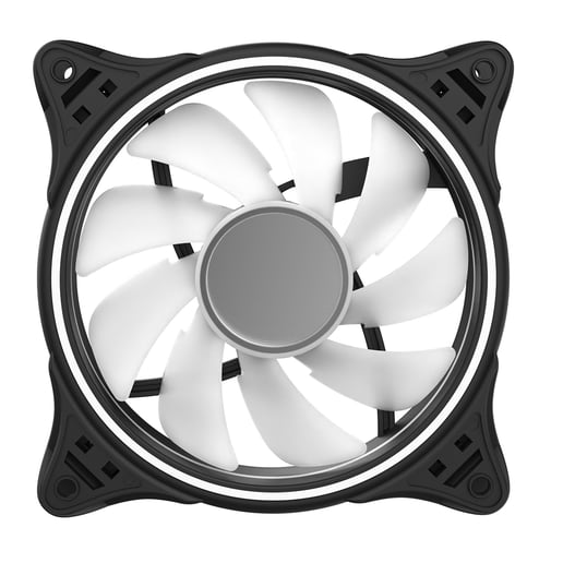 CiT Tornado Infinity 120mm ARGB PWM Case Fan in Black