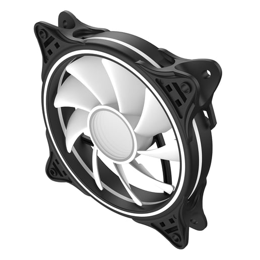 CiT Tornado Infinity 120mm ARGB PWM Case Fan in Black