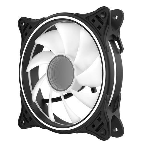 CiT Tornado Infinity 120mm ARGB PWM Case Fan in Black