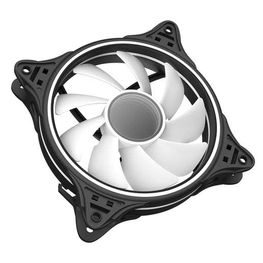 CiT Tornado Infinity 120mm ARGB PWM Case Fan in Black