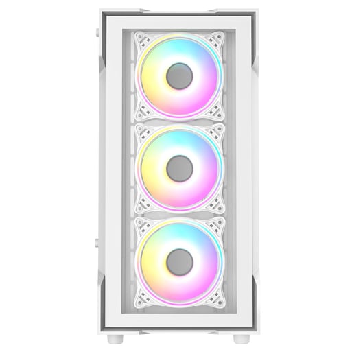 CiT Tornado Mid Tower Gaming Case - White 