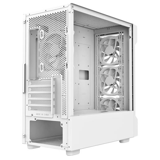 CiT Tornado Mid Tower Gaming Case - White 