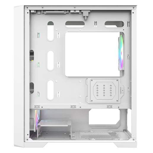 CiT Vento Mid Tower Gaming Case - White 
