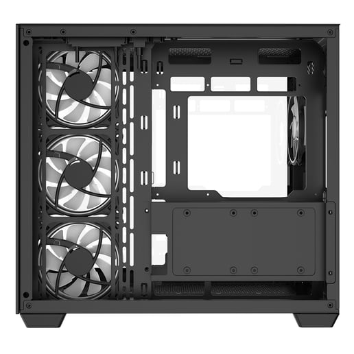 CiT Vision Mid Tower Gaming Case - Black 