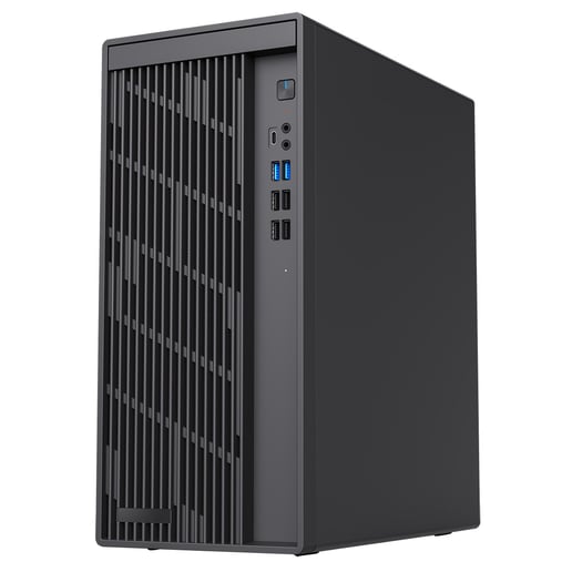 CiT Workstation Mid Tower Case - Black 
