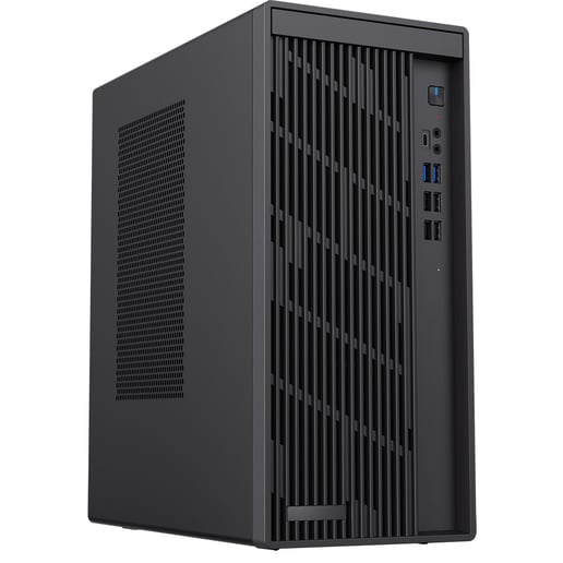 CiT Workstation Mid Tower Case - Black 