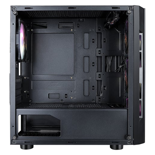 CiT Flash Mid Tower Gaming Case - Black 