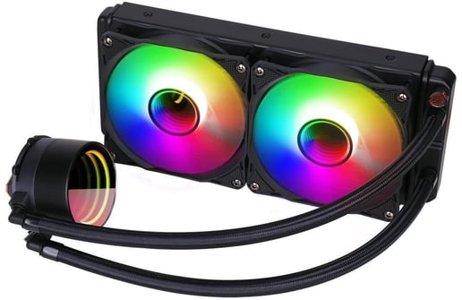 CiT Pro Glacier 240mm All in One CPU Liquid Cooler in Black
