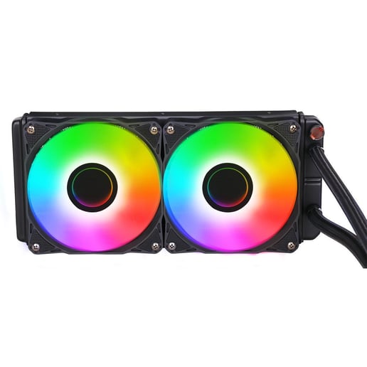 CiT Pro Glacier 240mm All in One CPU Liquid Cooler in Black
