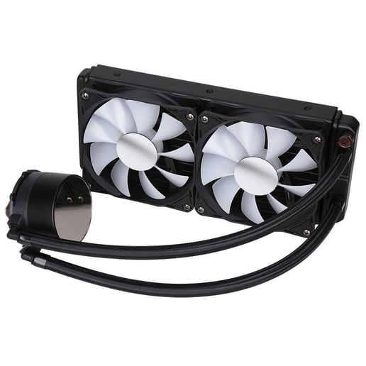 CiT Pro Glacier 240mm All in One CPU Liquid Cooler in Black