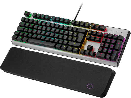 Cooler Master CK351 Optical Keyboard in Silver with LK DarGo Red Switches