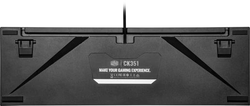 Cooler Master CK351 Optical Keyboard in Silver with LK DarGo Red Switches
