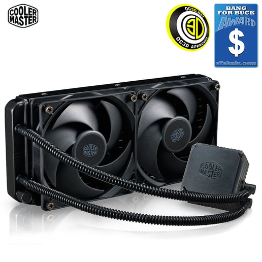 Cooler Master Seidon 240V All-in-one Blue LED CPU Liquid Cooling Kit
