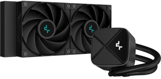 Deepcool LS520S ZERO DARK 240mm All-in-One Liquid CPU Cooler