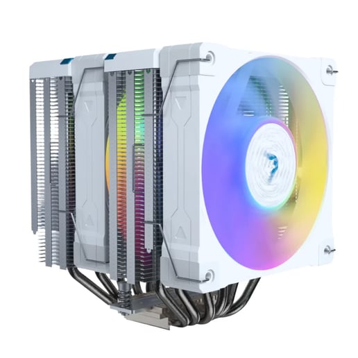 Valkyrie Vind DL125 CPU Tower Air Cooler - White