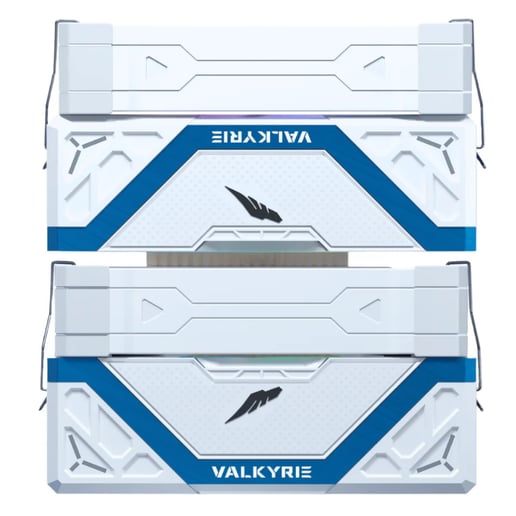 Valkyrie Vind DL125 CPU Tower Air Cooler - White
