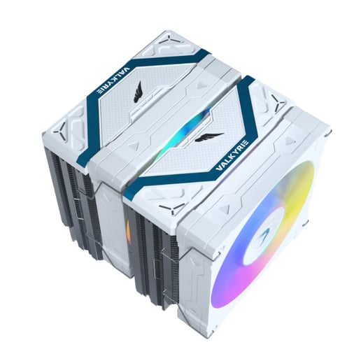 Valkyrie Vind DL125 CPU Tower Air Cooler - White