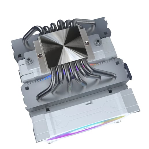 Valkyrie Vind DL125 CPU Tower Air Cooler - White