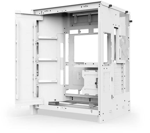 NZXT H9 Flow Mid Tower Gaming Case - White 