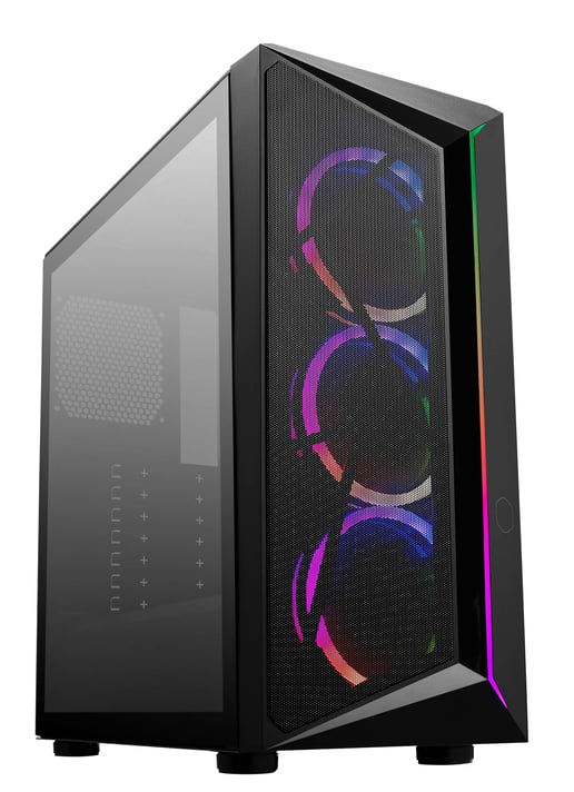 Cooler Master CMP 510 Mid Tower Case - Black 