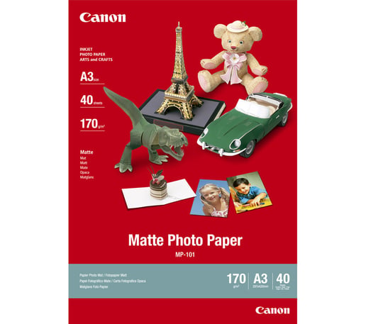 Canon MP-101 (A3) Matte Photo Paper (40 Sheets)