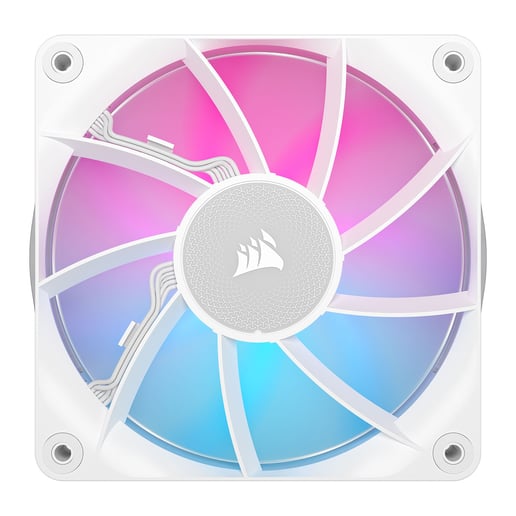 Corsair iCUE LINK RX120 RGB 120mm PWM Starter Kit of Three Case Fans in White