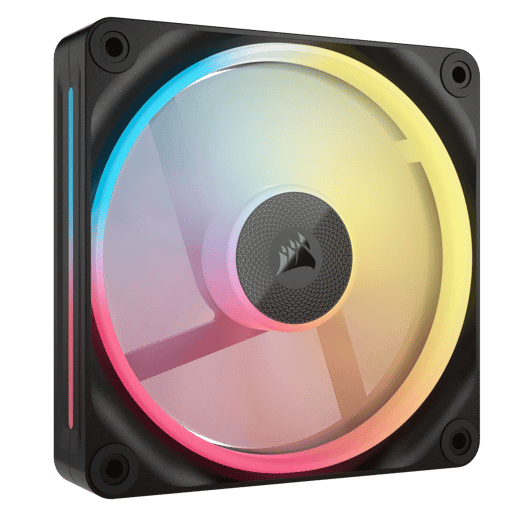 Corsair iCUE LINK LX120-R 120mm PWM Reverse Fan in Black