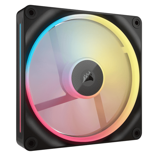 Corsair iCUE LINK LX140-R 140mm PWM Reverse Fan in Black