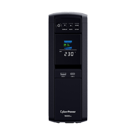 CyberPower CP1600EPFCLCD-UK 1600VA, 1000W UPS