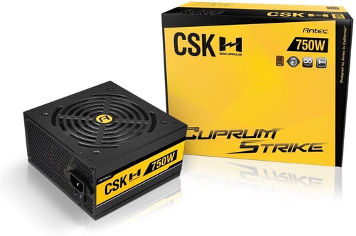 750W Antec Cuprum Strike Semi-Modular 80 Plus Bronze PSU