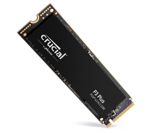 1TB Crucial P3 Plus M.2 2280 PCI Express 4.0 x4 NVMe Solid State Drive