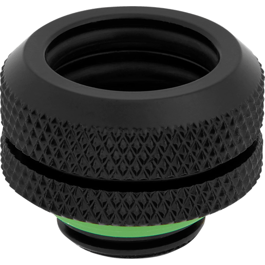 Corsair Hydro X Series XF Hardline 14mm Black Fittings - Four Pack