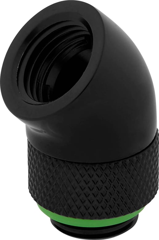 Corsair Hydro X Series 45 Degree Rotary Adapter Twin Pack in Black