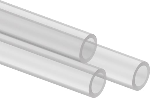 Corsair Hydro X Series XT Hardline 14mm Tubing, 3 x 1m, Satin Transparent