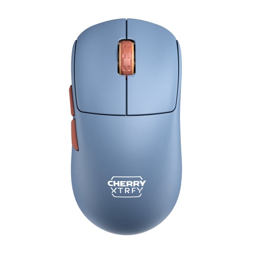Cherry XTRFY M68 Wireless Gaming Mouse in Blue