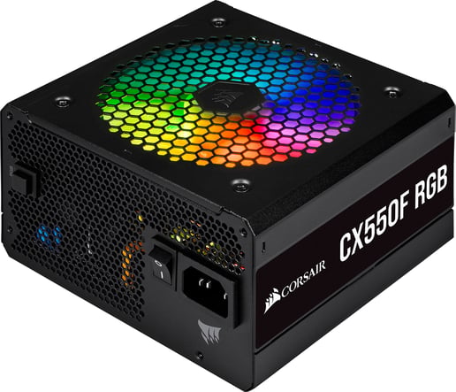 550W Corsair CX550F RGB Modular 80 Plus Bronze PSU