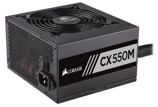 Corsair CX550M 550W Semi-Modular Power Supply 80 Plus Bronze