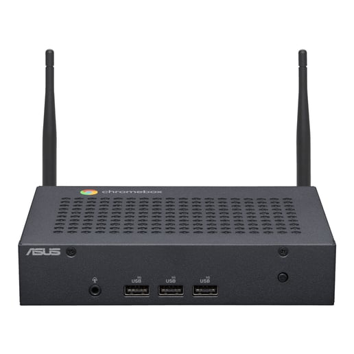 ASUS Fanless Chromebox CF40 Celeron N4500 Mini PC with ChromeOS