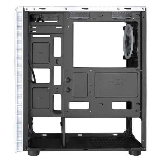 CiT Raider Mid Tower Gaming Case - White 