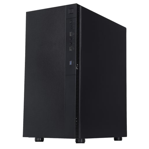 CiT Silent ES Mid Tower Case - Black 