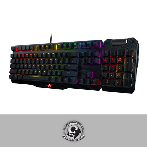 ASUS ROG CLAYMORE RGB Mechanical Gaming Keyboard with Brown Cherry MX RGB Switches (UK)