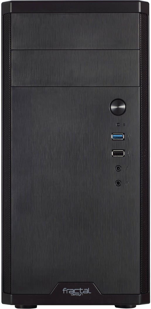 Fractal Core 1100 Mid Tower Case - Black 