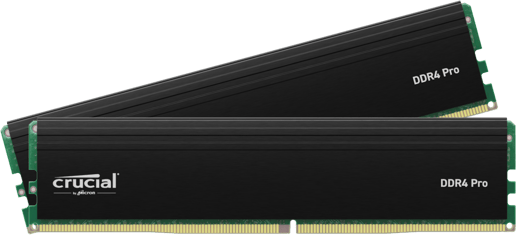 Crucial Pro 32GB (2x16GB) 3200MT/s DDR4 Memory Kit